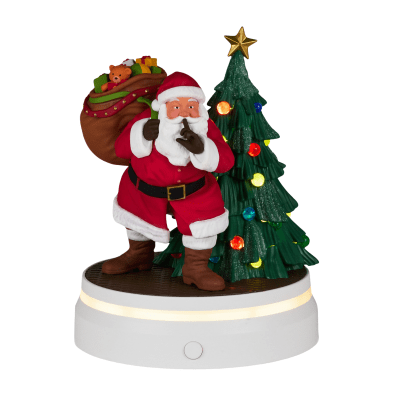 The Night Before Christmas Interactive Figurines With Light and Sound, Set of 3