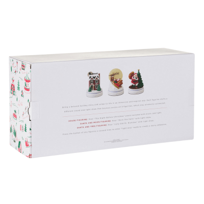 The Night Before Christmas Interactive Figurines With Light and Sound, Set of 3