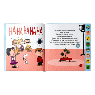 Peanuts® Snoopy Interactive Plush and Book With Sound