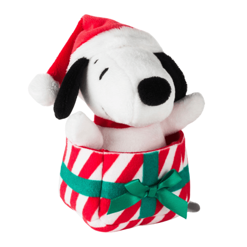 Peanuts® Snoopy in Present Zip-Along Plush Toy