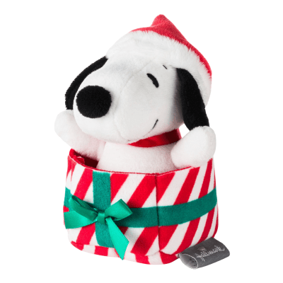 Peanuts® Snoopy in Present Zip-Along Plush Toy