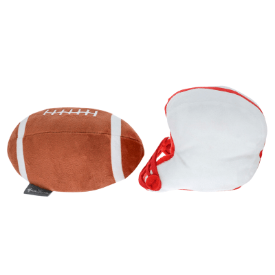 Better Together | Football and Helmet Magnetic Plush Pair