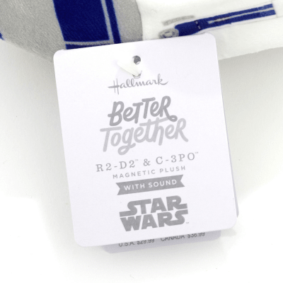 Better Together | Star Wars™ R2-D2™ and C-3PO™ Magnetic Plush Pair With Sound