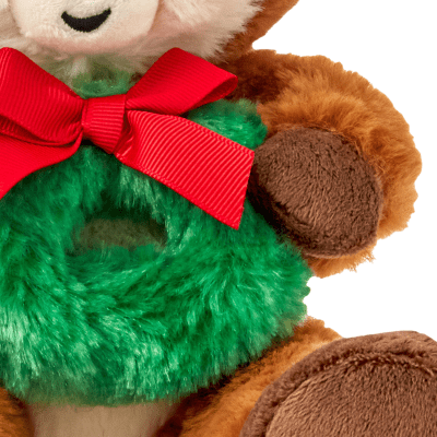 Reindeer With Wreath Plush