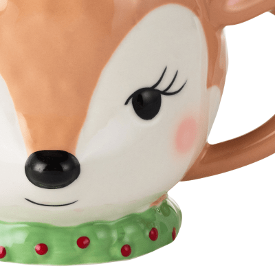 Sculpted Reindeer Mug