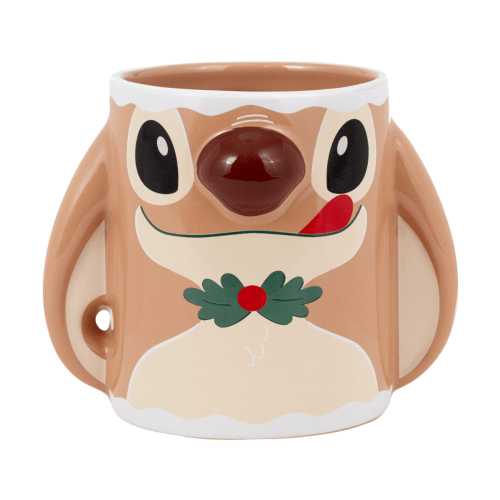Disney Stitch Gingerbread Sculpted Mug