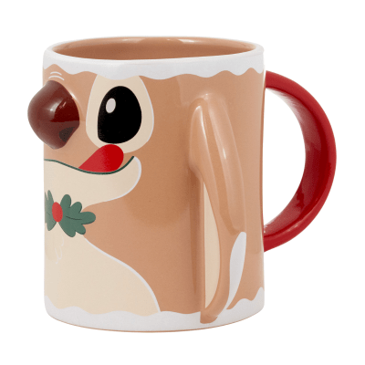 Disney Stitch Gingerbread Sculpted Mug