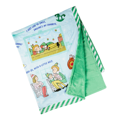 Elf Buddy the Elf™ Journey to New York Throw Blanket