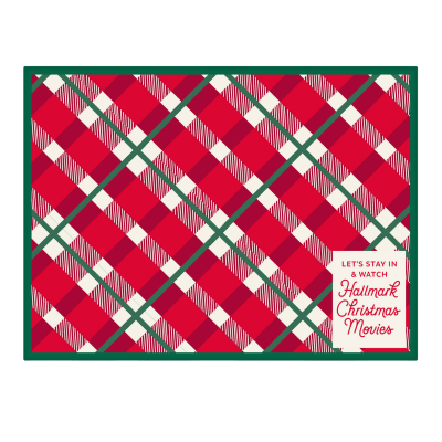 Hallmark Channel Let's Stay In Oversized Throw Blanket