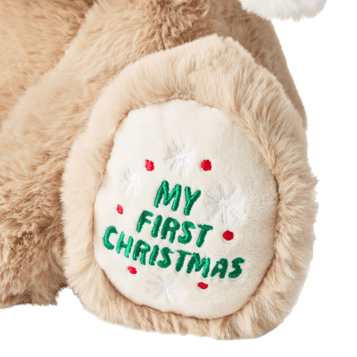 My First Christmas Teddy Bear Plush