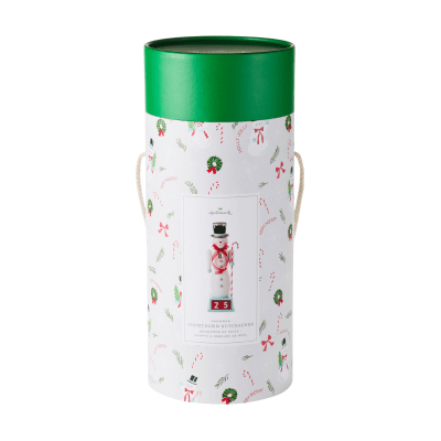 Snowman Christmas Countdown Nutcracker Figurine