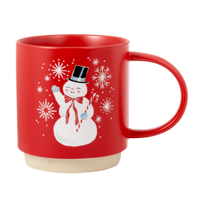 Vintage Snowman Mug