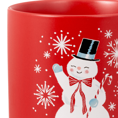 Vintage Snowman Mug