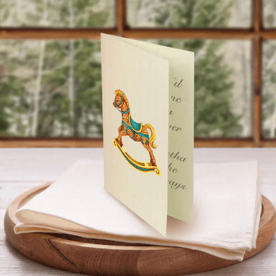 FreshCut Paper | Christmas Tree Pop-Up Bouquet With Card