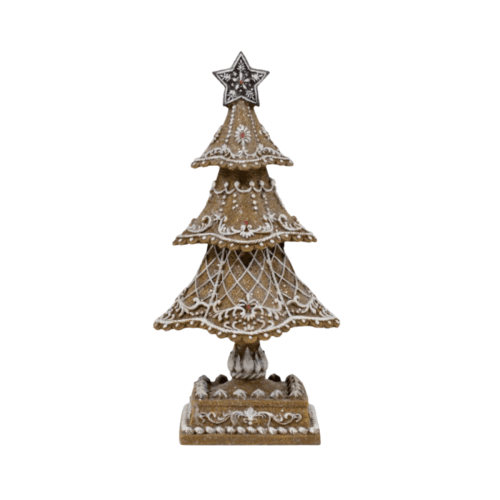 Gingerbread Christmas Tree Figurine
