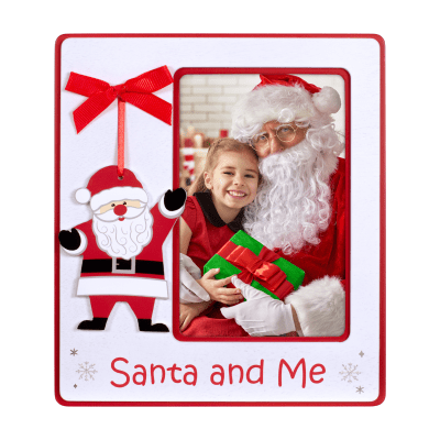 Malden 'Santa and Me' Red Picture Frame
