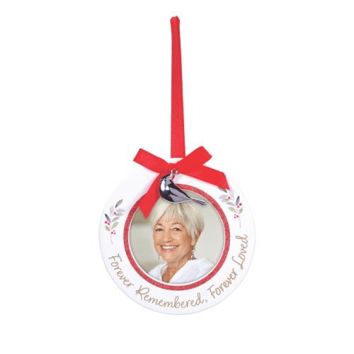 Malden 'Forever Remembered, Forever Loved' Picture Frame Ornament