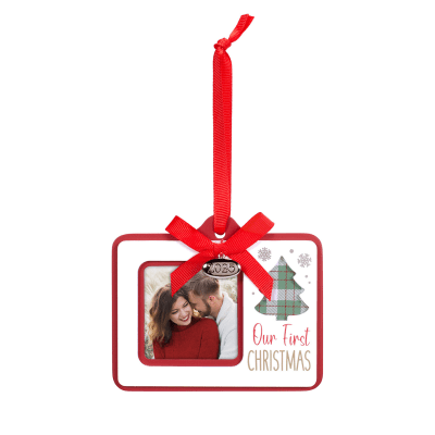Malden 'Our First Christmas 2025' Picture Frame Ornament