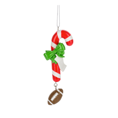 Candy Cane Sports Ornaments