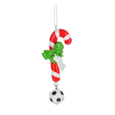 Candy Cane Sports Ornaments