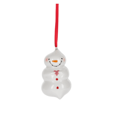 Whipped Cream Snowman Ornament