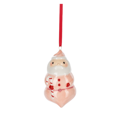 Whipped Cream Santa Ornament