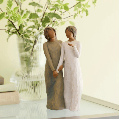 Willow Tree® | My Sister, My Friend (darker skin) Figurine