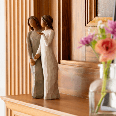 Willow Tree® | My Sister, My Friend (darker skin) Figurine