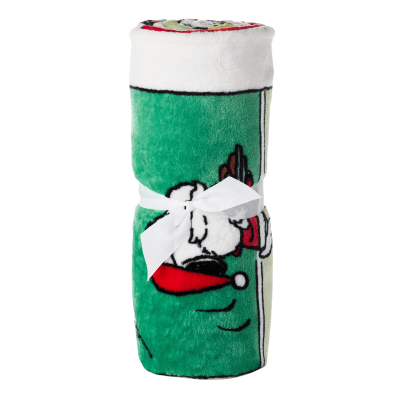 Peanuts® Christmas Comic Strip Throw Blanket