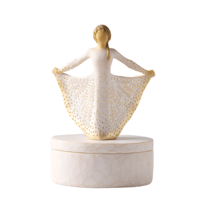 Willow Tree® | Butterfly Keepsake Box Figurine