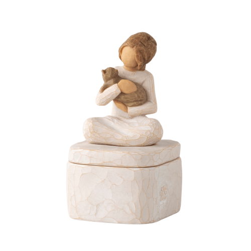 Willow Tree® | Kindness (girl) Keepsake Box Figurine