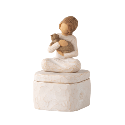 Willow Tree® | Kindness (girl) Keepsake Box Figurine