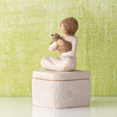 Willow Tree® | Kindness (girl) Keepsake Box Figurine
