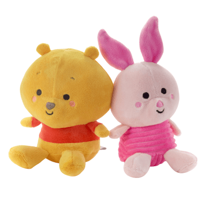 Better Together | Disney Winnie the Pooh and Piglet Magnetic Plush Pair