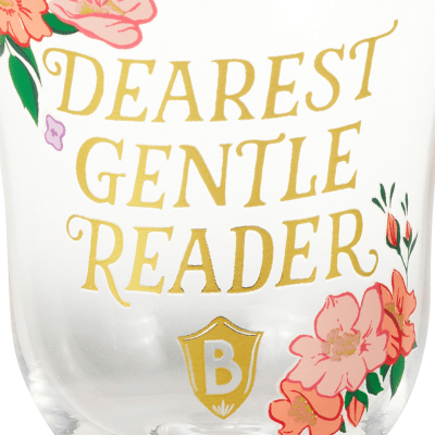 Bridgerton Glass Goblets, Set of 2