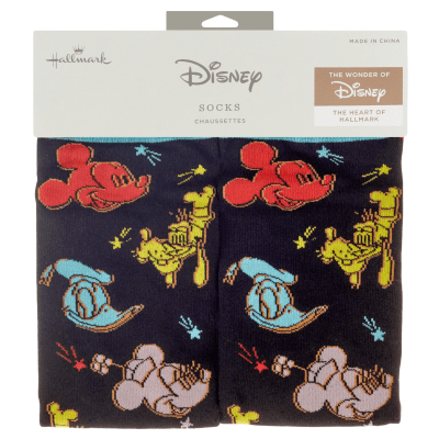 Disney Mickey Mouse and Friends Colourful Crew Socks