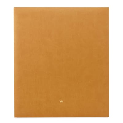 Our Family Gold on Tan Refillable Photo Album