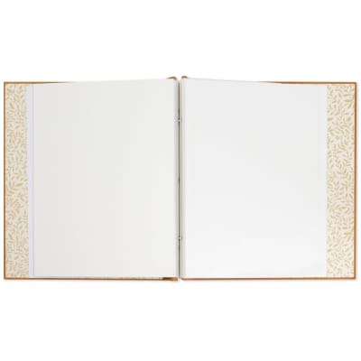 Our Family Gold on Tan Refillable Photo Album