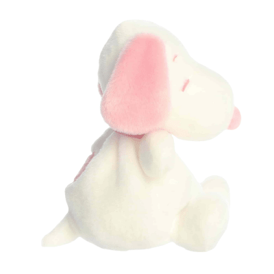 Palm Pals™ Peanuts® Valentine Snoopy™ Plush - White & Pink