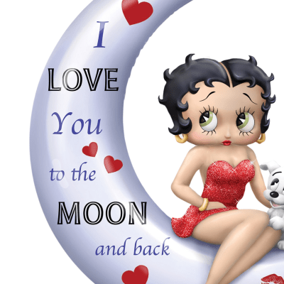 Betty Boop™ ‘I Love You To The Moon And Back’ Figurine