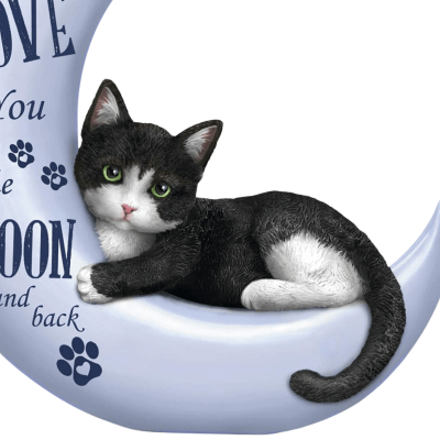 Blake Jensen 'I Love You To The Moon And Back' Cat Figurine