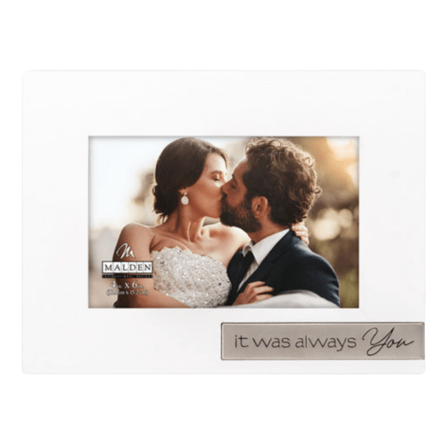 Malden 'It Was Always You' White Picture Frame