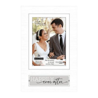 Malden 'Happily Ever After' Flip-It Picture Frame