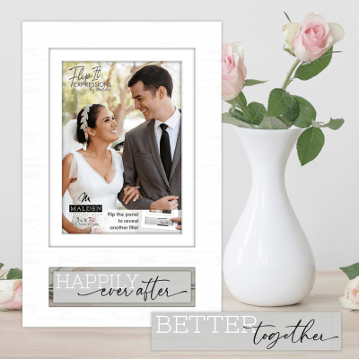 Malden 'Happily Ever After' Flip-It Picture Frame