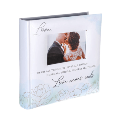 Malden 'Love Never Ends' Watercolour Photo Album