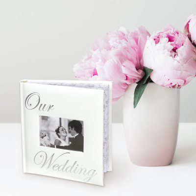 Malden 'Our Wedding' White Photo Album