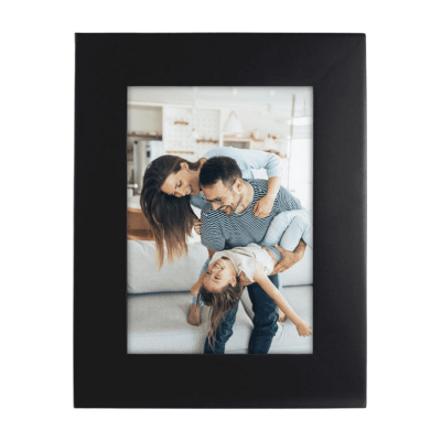 Malden Wide Linear-Black Picture Frame