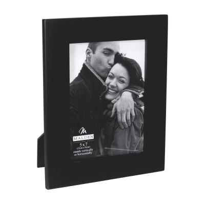 Malden Wide Linear-Black Picture Frame