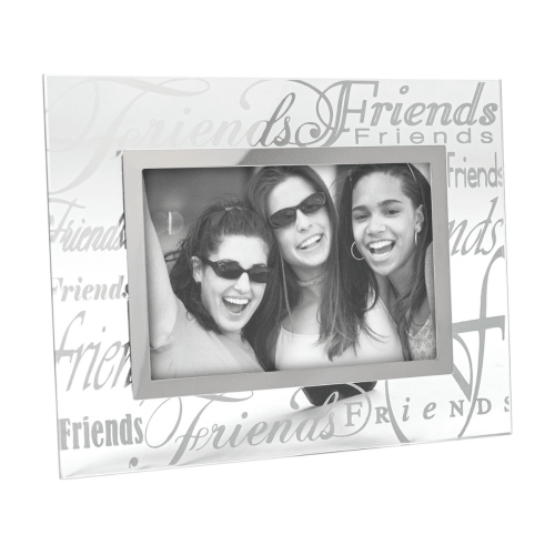 Malden 'Friends' Metallic Glass Picture Frame