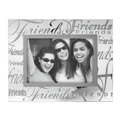 Malden 'Friends' Metallic Glass Picture Frame